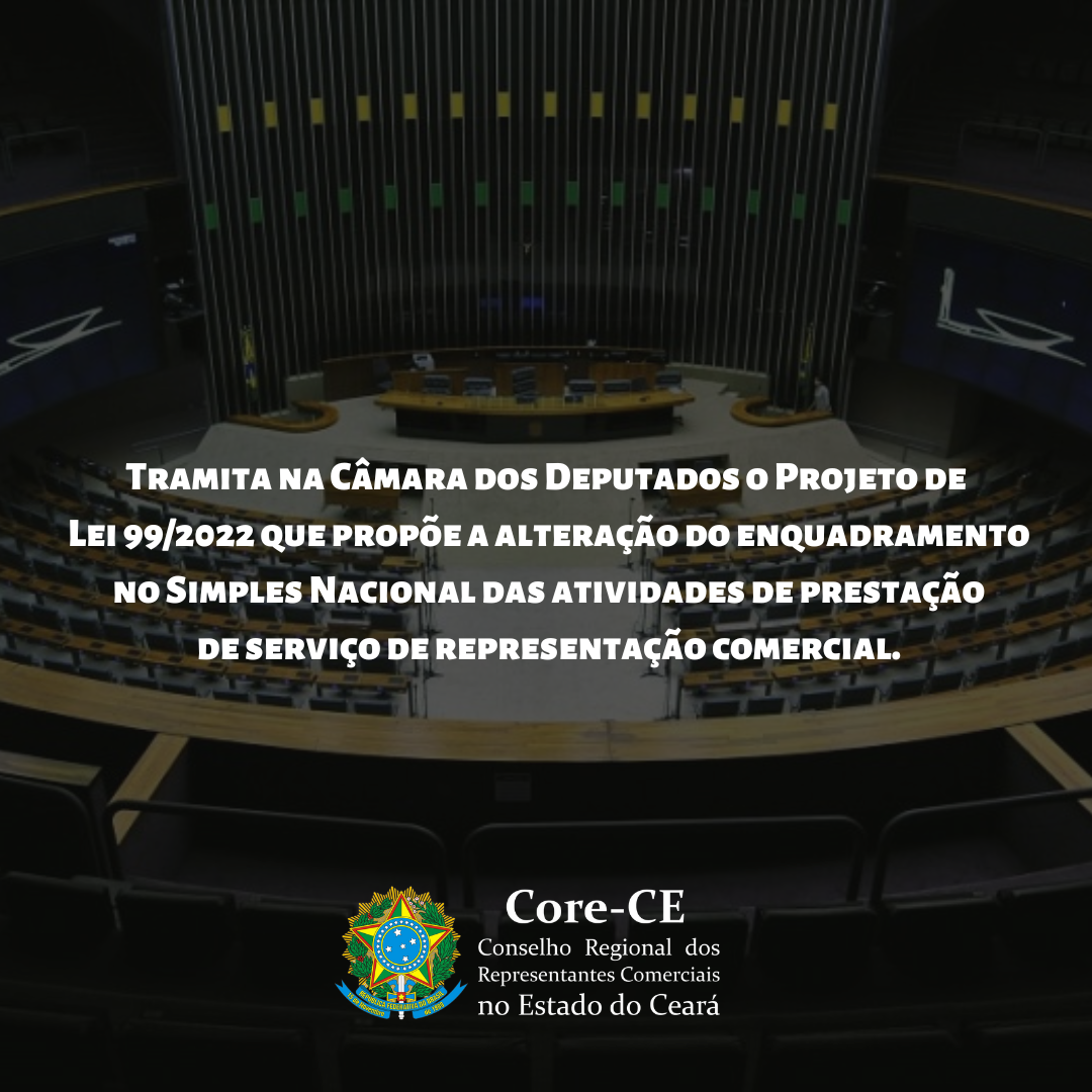 Core-CE destaca mobilização feita pelo Conselho Federal pela aprovação de PL na Câmara dos Deputados
