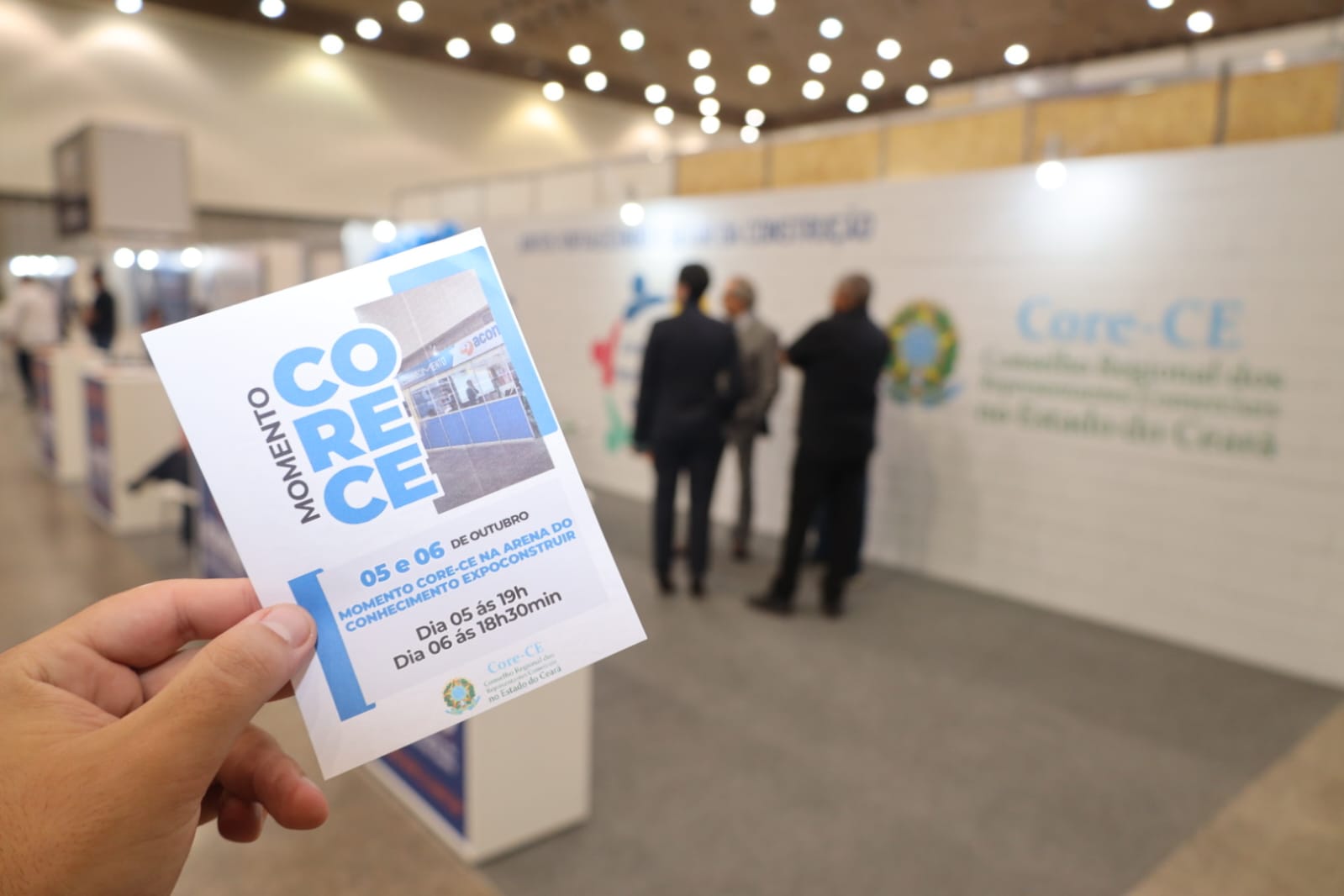 Core-CE promove momento de integração na ExpoConstruir com os representantes comerciais